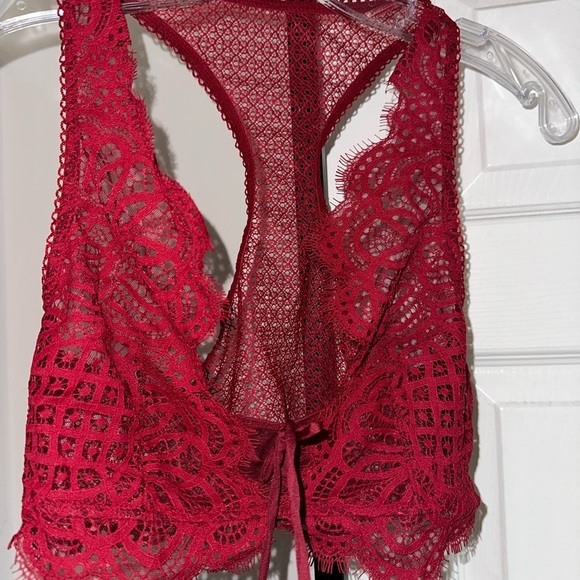 Victoria’s Secret unlined lace up bralette size Med - Picture 5 of 12